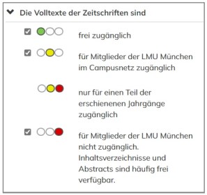 Ampelsymbole der EZB