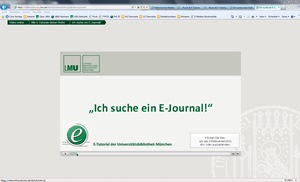 Ich suche ein E-Journal